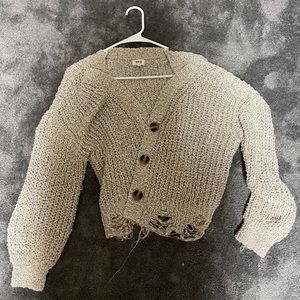 Buckle sweater